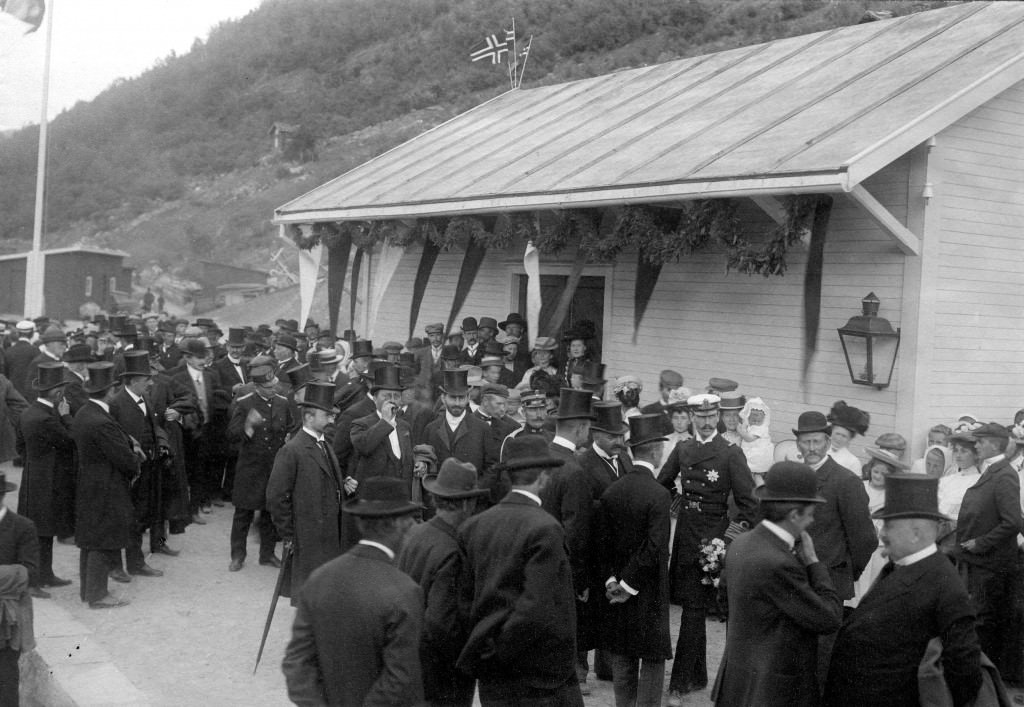 Folkemengde på Rjukanbanen